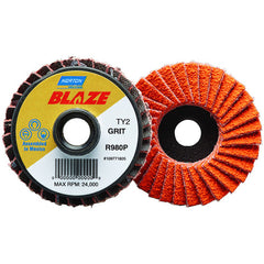 2″ 80 Grit Type TS Blaze Mini Flap Disc - Apex Tool & Supply
