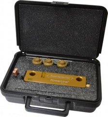 Laser Tools Co. - Green Beam Sheave Alignment System - Includes (3) Retro-Reflective Adjustable Alignment Targets, Foam Filled Hard Carry Case, GL80 PowerLine Sheave Alignment Tool - Apex Tool & Supply