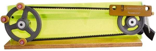 Laser Tools Co. - 3 Beam 50' Max Range Sheave Alignment Trainer - Green Beam, 0.07 Accuracy, 24" Long x 8" Wide x 8" High, Battery Included - Apex Tool & Supply