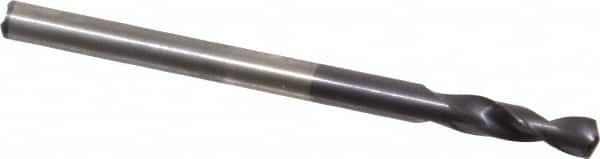 Accupro - 4mm 140° Spiral Flute Solid Carbide Screw Machine Drill Bit - Apex Tool & Supply