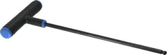 Eklind - 6mm Hex, T-Handle Cushion Grip, Ball End Hex Key - 9" OAL, Metric System of Measurement - Apex Tool & Supply
