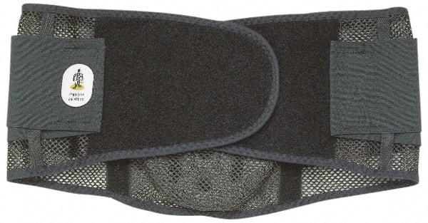 Ergodyne - Size M, Mesh Belt - 30 to 34" Waist, Lumbar Support, Black - Apex Tool & Supply