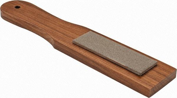 Eze Lap - 3" Long x 1" Wide Diam ond Sharpening Stone - Flat, 400 Grit, Medium Grade - Apex Tool & Supply