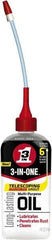 3-IN-ONE - 4 oz Bottle Thin Oily Film Penetrant/Lubricant - Clear - Apex Tool & Supply