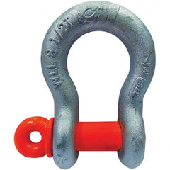 CM - Shackles Nominal Chain Size: 1-3/8 Load Limit (Ton): 17.00 - Apex Tool & Supply