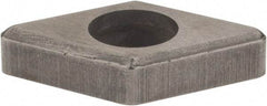 Hertel - 3/8" Inscribed Circle, Diamond (Shape) External Turning Shim for Indexables - 1/8" Thick, IDSN Shim Style, Negative Rake, Neutral Cut - Apex Tool & Supply