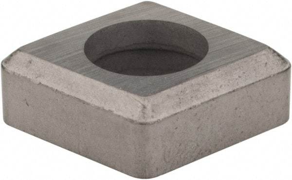 Hertel - 1/2" Inscribed Circle, Diamond (Shape) External Turning Shim for Indexables - 3/16" Thick, ICSN Shim Style, Negative Rake, Neutral Cut - Apex Tool & Supply