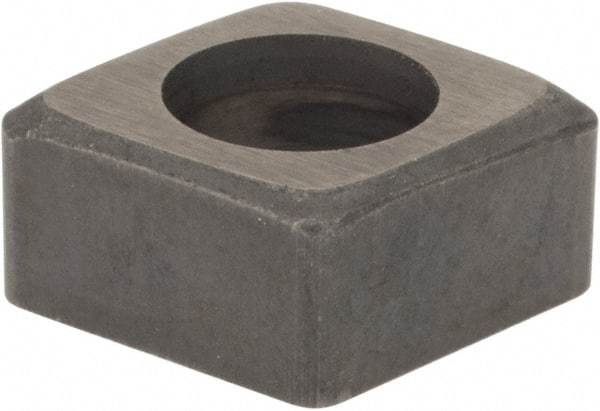 Hertel - 3/8" Inscribed Circle, Diamond (Shape) External Turning Shim for Indexables - 3/16" Thick, ICSN Shim Style, Negative Rake, Neutral Cut - Apex Tool & Supply