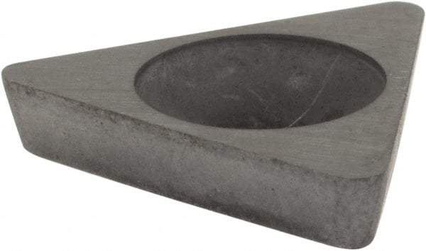 Hertel - 1/2" Inscribed Circle, Round External Turning Shim for Indexables - 1/8" Thick, SM Shim Style, Negative Rake, Neutral Cut - Apex Tool & Supply