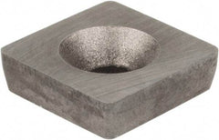 Hertel - 1/2" Inscribed Circle, Round External Turning Shim for Indexables - 1/8" Thick, SM Shim Style, Negative Rake, Neutral Cut - Apex Tool & Supply