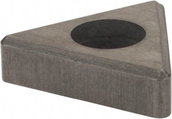 Hertel - 1/2" Inscribed Circle, Triangle External Turning Shim for Indexables - 3/16" Thick, ITSN Shim Style, Negative Rake, Neutral Cut - Apex Tool & Supply