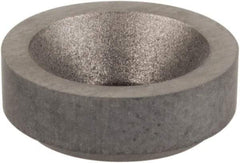 Hertel - 3/8" Inscribed Circle, Round External Turning Shim for Indexables - 1/8" Thick, SM Shim Style, Negative Rake, Neutral Cut - Apex Tool & Supply