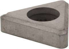 Hertel - 3/8" Inscribed Circle, Triangle External Turning Shim for Indexables - 1/8" Thick, ITSN Shim Style, Negative Rake, Neutral Cut - Apex Tool & Supply