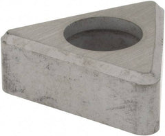 Hertel - 3/8" Inscribed Circle, Triangle External Turning Shim for Indexables - 3/16" Thick, ITSN Shim Style, Negative Rake, Neutral Cut - Apex Tool & Supply