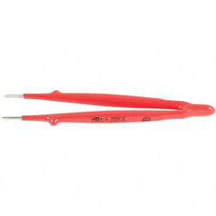 Wiha - Tweezers Type: Insulated Pattern: Straight - Apex Tool & Supply