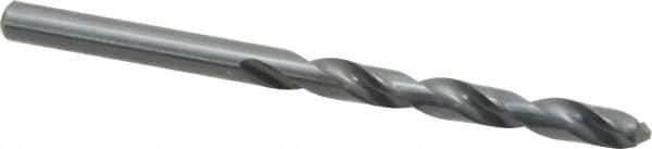 Walter-Titex - 15/64" 118° High Speed Steel Jobber Drill - Oxide Finish, Right Hand Cut, Spiral Flute, Straight Shank, 3-21/32" OAL, Standard Point - Apex Tool & Supply