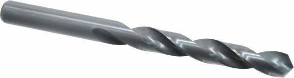 Walter-Titex - 1/2" 118° High Speed Steel Jobber Drill - Oxide Finish, Right Hand Cut, Spiral Flute, Straight Shank, 5-15/16" OAL, Standard Point - Apex Tool & Supply