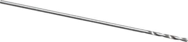 Walter-Titex - #79 118° High Speed Steel Jobber Drill - Oxide Finish, Right Hand Cut, Spiral Flute, Straight Shank, 3/4" OAL, Standard Point - Apex Tool & Supply