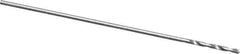 Walter-Titex - #79 118° High Speed Steel Jobber Drill - Oxide Finish, Right Hand Cut, Spiral Flute, Straight Shank, 3/4" OAL, Standard Point - Apex Tool & Supply