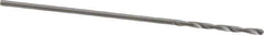Walter-Titex - #72 118° High Speed Steel Jobber Drill - Oxide Finish, Right Hand Cut, Spiral Flute, Straight Shank, 1" OAL, Standard Point - Apex Tool & Supply