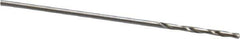 Walter-Titex - #70 118° High Speed Steel Jobber Drill - Oxide Finish, Right Hand Cut, Spiral Flute, Straight Shank, 1-1/8" OAL, Standard Point - Apex Tool & Supply