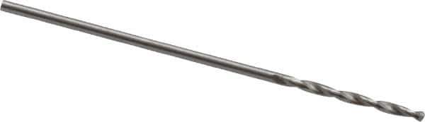 Walter-Titex - #62 118° High Speed Steel Jobber Drill - Oxide Finish, Right Hand Cut, Spiral Flute, Straight Shank, 1-5/16" OAL, Standard Point - Apex Tool & Supply