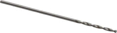 Walter-Titex - #62 118° High Speed Steel Jobber Drill - Oxide Finish, Right Hand Cut, Spiral Flute, Straight Shank, 1-5/16" OAL, Standard Point - Apex Tool & Supply