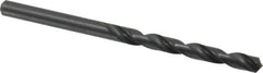 Walter-Titex - #5 118° High Speed Steel Jobber Drill - Oxide Finish, Right Hand Cut, Spiral Flute, Straight Shank, 3-3/8" OAL, Standard Point - Apex Tool & Supply