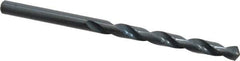 Walter-Titex - #3 118° High Speed Steel Jobber Drill - Oxide Finish, Right Hand Cut, Spiral Flute, Straight Shank, 3-21/32" OAL, Standard Point - Apex Tool & Supply