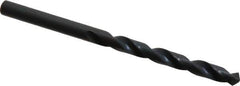 Walter-Titex - #1 118° High Speed Steel Jobber Drill - Oxide Finish, Right Hand Cut, Spiral Flute, Straight Shank, 3-21/32" OAL, Standard Point - Apex Tool & Supply
