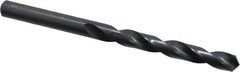 Walter-Titex - 8.9mm 118° High Speed Steel Jobber Drill - Oxide Finish, Right Hand Cut, Spiral Flute, Straight Shank, 4-59/64" OAL, Standard Point - Apex Tool & Supply