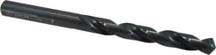 Walter-Titex - 9.8mm 118° High Speed Steel Jobber Drill - Oxide Finish, Right Hand Cut, Spiral Flute, Straight Shank, 5-15/64" OAL, Standard Point - Apex Tool & Supply