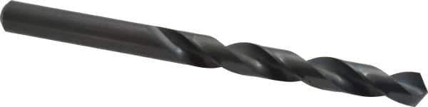 Walter-Titex - 10mm 118° High Speed Steel Jobber Drill - Oxide Finish, Right Hand Cut, Spiral Flute, Straight Shank, 5-15/64" OAL, Standard Point - Apex Tool & Supply