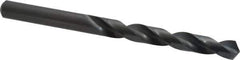 Walter-Titex - 10mm 118° High Speed Steel Jobber Drill - Oxide Finish, Right Hand Cut, Spiral Flute, Straight Shank, 5-15/64" OAL, Standard Point - Apex Tool & Supply