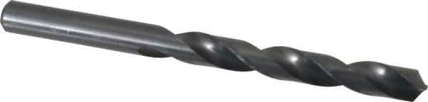 Walter-Titex - 11.2mm 118° High Speed Steel Jobber Drill - Oxide Finish, Right Hand Cut, Spiral Flute, Straight Shank, 5-19/32" OAL, Standard Point - Apex Tool & Supply