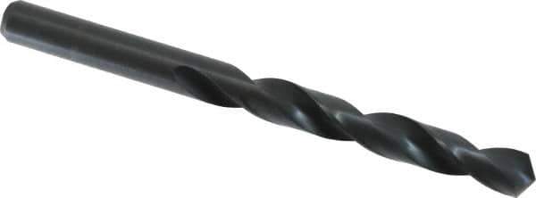 Walter-Titex - 11.5mm 118° High Speed Steel Jobber Drill - Oxide Finish, Right Hand Cut, Spiral Flute, Straight Shank, 5-19/32" OAL, Standard Point - Apex Tool & Supply
