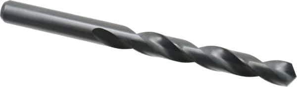 Walter-Titex - 12mm 118° High Speed Steel Jobber Drill - Oxide Finish, Right Hand Cut, Spiral Flute, Straight Shank, 5-15/16" OAL, Standard Point - Apex Tool & Supply