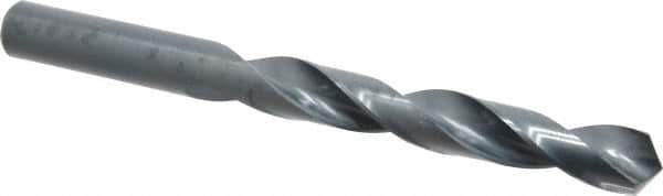 Walter-Titex - 17mm 118° High Speed Steel Jobber Drill - Oxide Finish, Right Hand Cut, Spiral Flute, Straight Shank, 7-1/4" OAL, Standard Point - Apex Tool & Supply