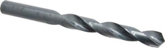Walter-Titex - 17mm 118° High Speed Steel Jobber Drill - Oxide Finish, Right Hand Cut, Spiral Flute, Straight Shank, 7-1/4" OAL, Standard Point - Apex Tool & Supply