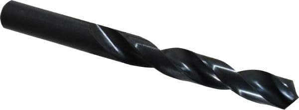 Walter-Titex - 20mm 118° High Speed Steel Jobber Drill - Oxide Finish, Right Hand Cut, Spiral Flute, Straight Shank, 8-5/64" OAL, Standard Point - Apex Tool & Supply
