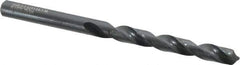 Walter-Titex - Letter M 118° High Speed Steel Jobber Drill - Oxide Finish, Right Hand Cut, Spiral Flute, Straight Shank, 4-9/32" OAL, Standard Point - Apex Tool & Supply