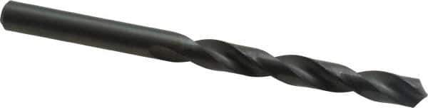 Walter-Titex - Letter Q 118° High Speed Steel Jobber Drill - Oxide Finish, Right Hand Cut, Spiral Flute, Straight Shank, 4-19/32" OAL, Standard Point - Apex Tool & Supply