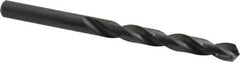 Walter-Titex - Letter W 118° High Speed Steel Jobber Drill - Oxide Finish, Right Hand Cut, Spiral Flute, Straight Shank, 5-1/4" OAL, Standard Point - Apex Tool & Supply