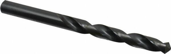 Walter-Titex - Letter Z 118° High Speed Steel Jobber Drill - Oxide Finish, Right Hand Cut, Spiral Flute, Straight Shank, 5-1/4" OAL, Standard Point - Apex Tool & Supply