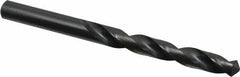 Walter-Titex - Letter Z 118° High Speed Steel Jobber Drill - Oxide Finish, Right Hand Cut, Spiral Flute, Straight Shank, 5-1/4" OAL, Standard Point - Apex Tool & Supply