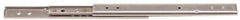 Sugatsune - 17-3/4" Slide Length, 18-31/64" Travel Length, Stainless Steel Ball Bearing Slide - 66 Lb Capacity at Full Extension - Apex Tool & Supply