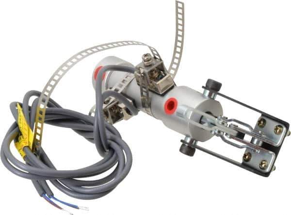 Gibraltar - 150 Lb Inner Hold Capacity, Vert Mount, Air Power Hold-Down Toggle Clamp - 10-32 Port, 90° Bar Opening, 0.69" Height Under Bar - Apex Tool & Supply