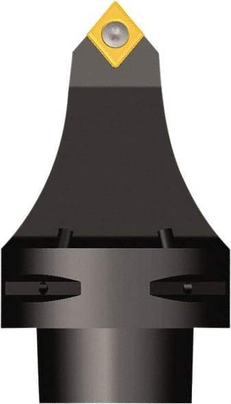 Seco - Neutral Cut, Size C6, CC.. 43 Insert Compatiblity, External Modular Turning & Profiling Cutting Unit Head - 89.92mm Head Length, Series Seco-Capto - Apex Tool & Supply