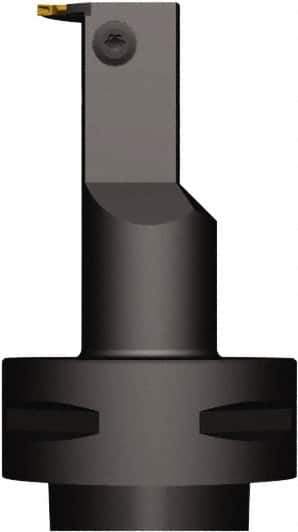 Seco - LCMF 1902 Insert, 80.01mm Head Length, 2mm Min Groove Width, Modular Grooving Cutting Unit Head - Left Hand Cut, System Size C5, Series Multi-Directional Turning (MDT), Seco-Capto - Apex Tool & Supply