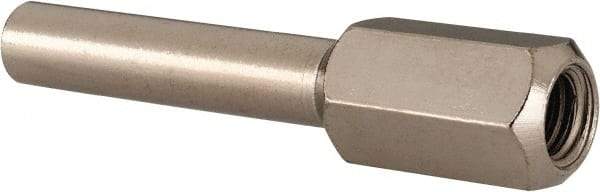 Tru-Maxx - 1" Length Flap Wheel Adapter - 5/8" Shank Length" x 1/4" Shank Diam, 1/4-20 Thread - Apex Tool & Supply